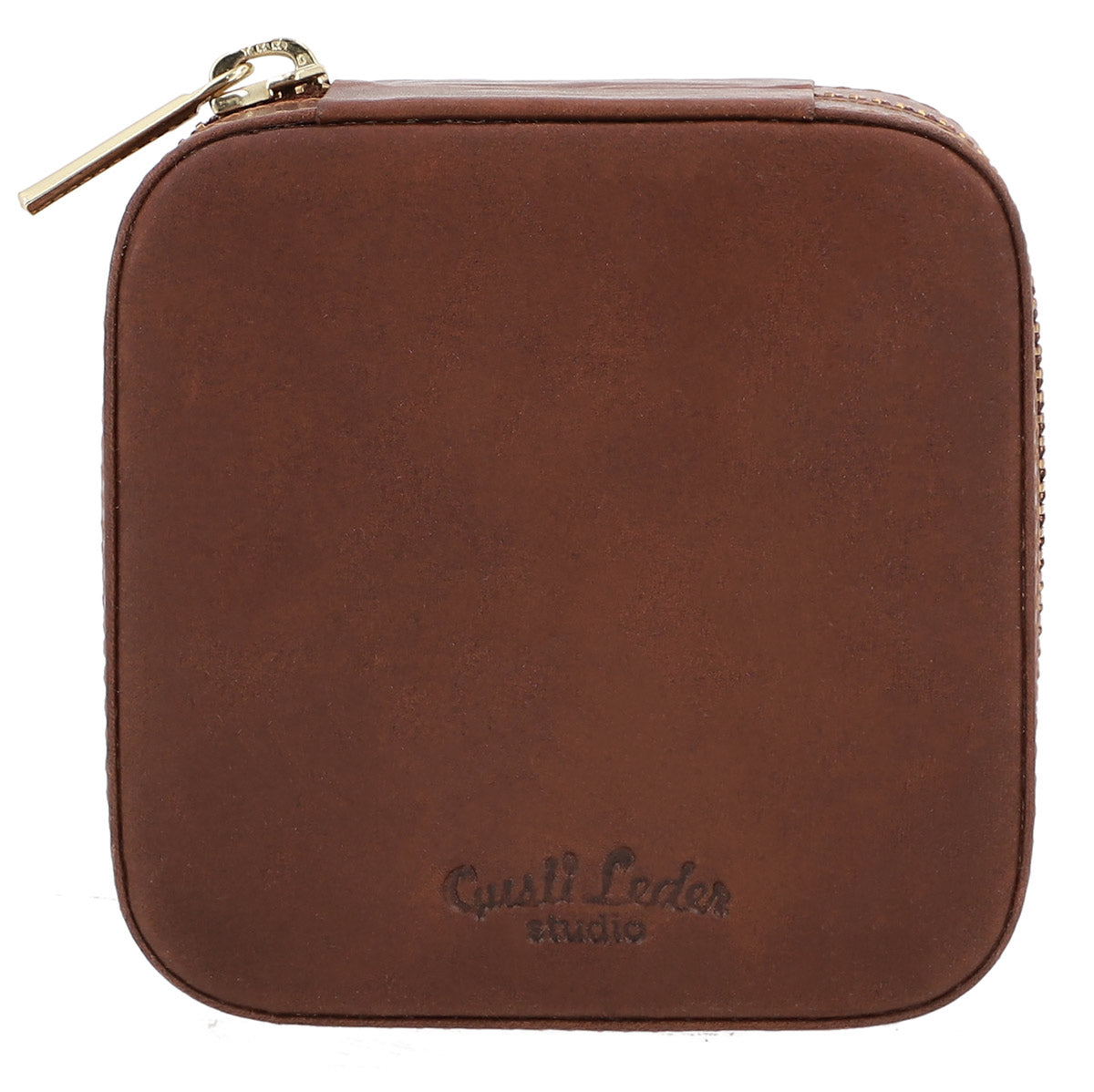 Gusti-Leder.deで販売されているダークブラウンのレザー製ジュエリー