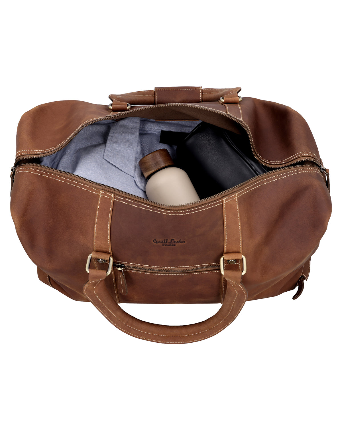 Gusti-Leder の革製トラベルバッグ「ルーベン」 – Gusti Leder