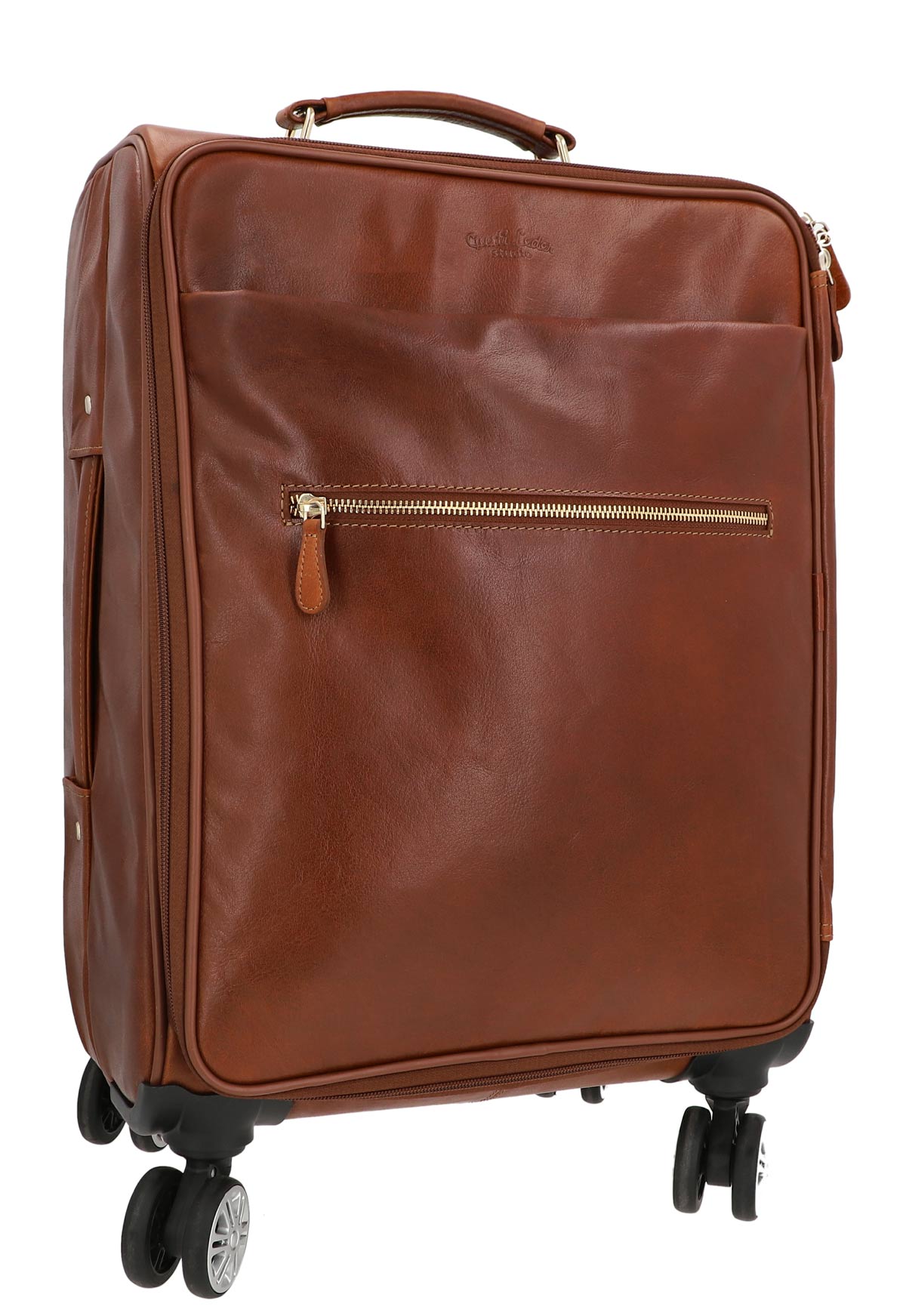 Gusti-Lederでの革製旅行トローリー「アジア」 – Gusti Leder