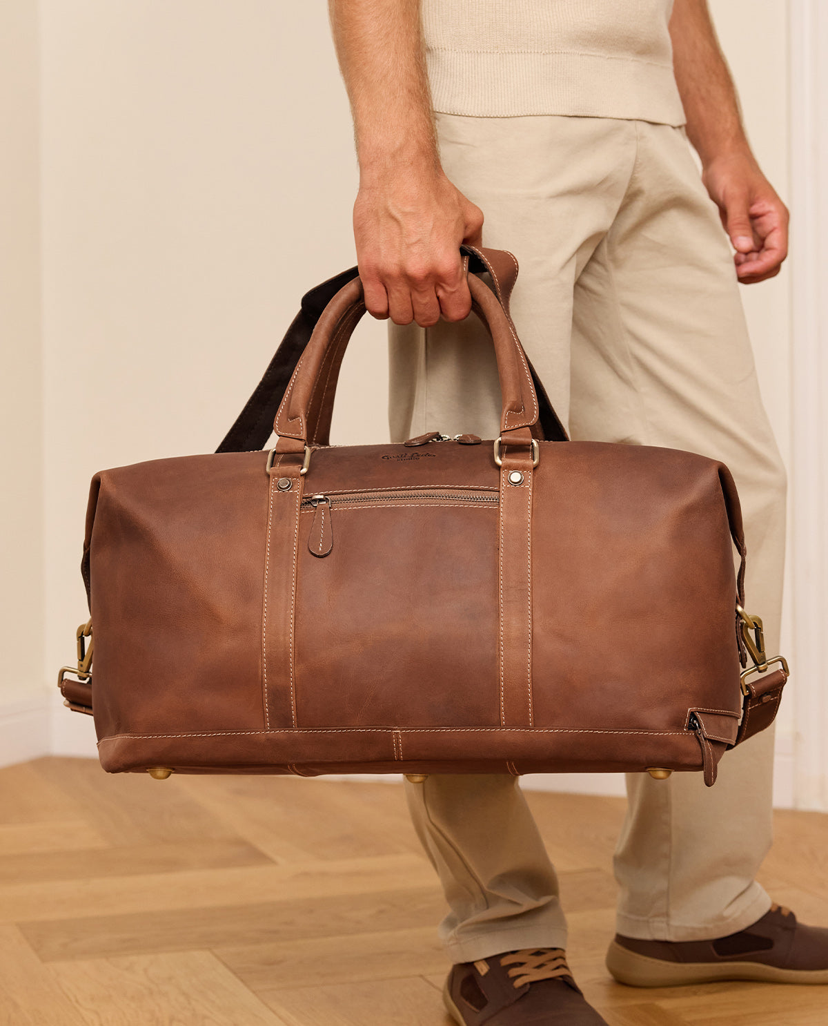 Gusti-Leder の革製トラベルバッグ「ルーベン」 – Gusti Leder